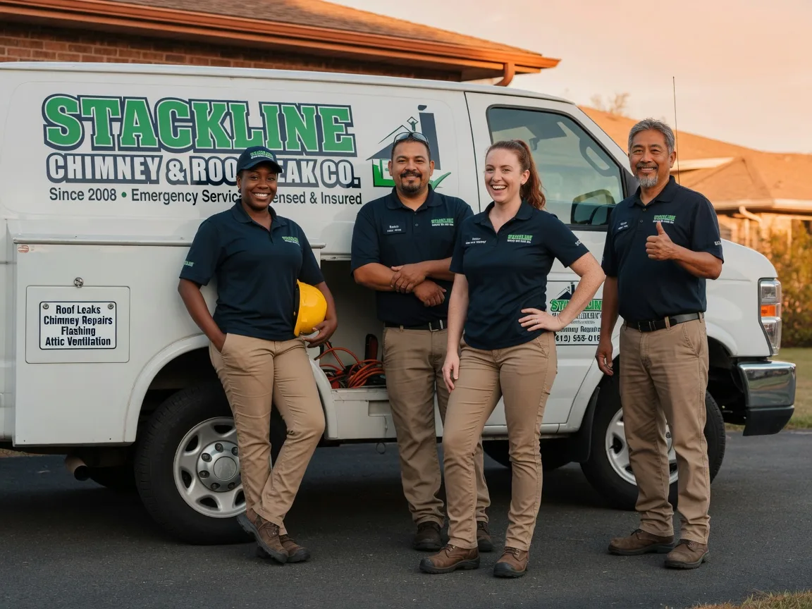 Chimney flashing repair company in The Rock, GA